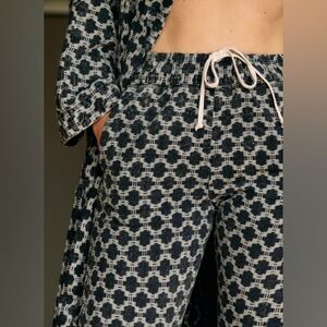 Imogene and Willie Fethiye In Indigo Kiji Print, Size Medium